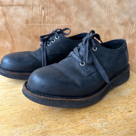 Broken Homme Michael Oxford Black leather Shoe main image 7